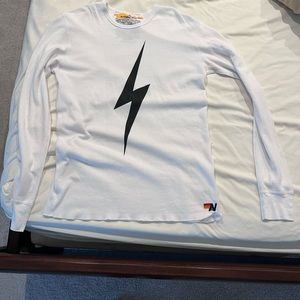 Aviator Nation Thermal in white, size large